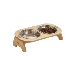 Elevated Double Cat Feeding Bowl