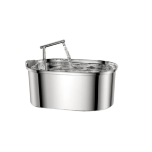 Stainless Steel Cat Drinking Fountain